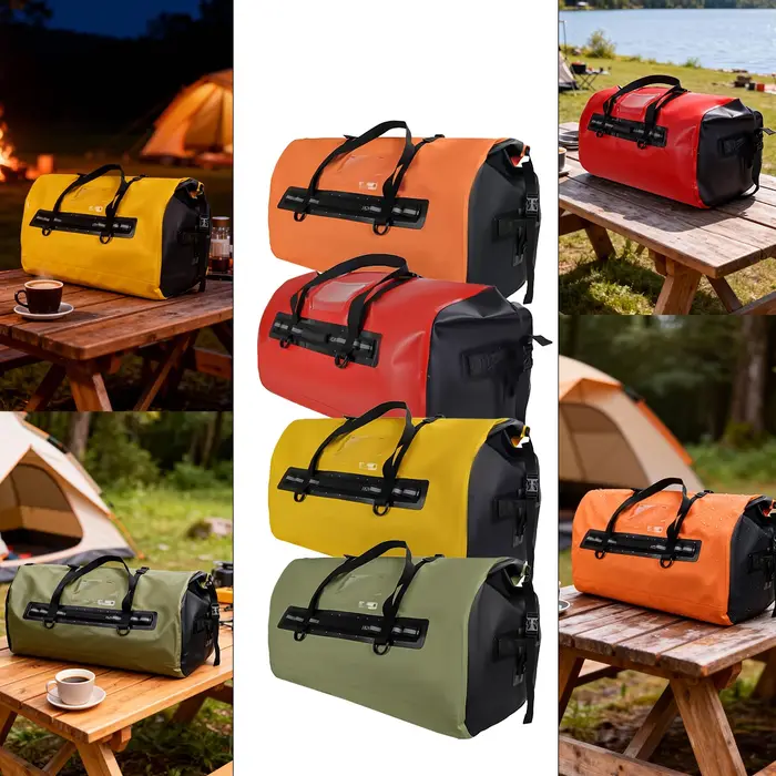 150L sac de sport en plein air selle sèche stockage de bagages Sports nautiques poignée emballage plage Rafting moto voyage Camping sacs