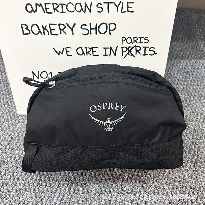 Trousse de toilette imperméable OSPREY 4L grande capacité, légère et pliable pour la randonnée et l'