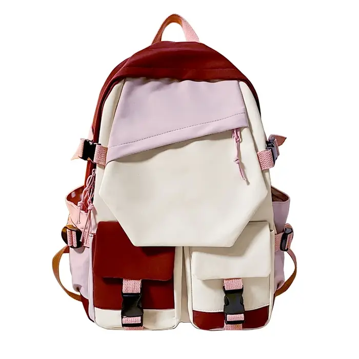 03/Fashion-Sac à Dos d'École Coréen pour Étudiant