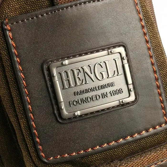 Ruil-Sac en toile résistant à l'usure pour hommes, sacs à bandoulière pour mari, sac à bandoulière d