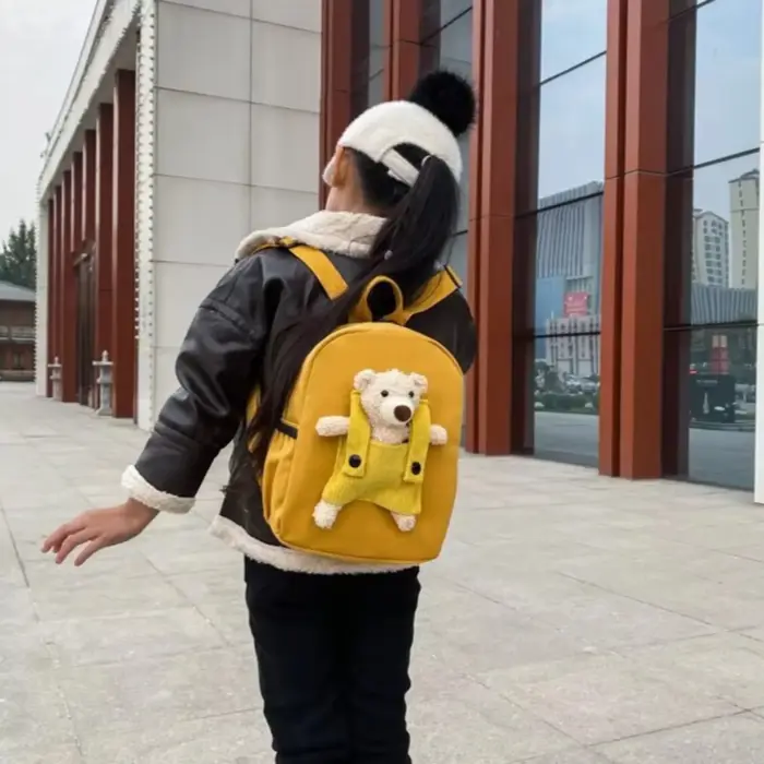 Sac à dos ours en peluche pour tout-petits