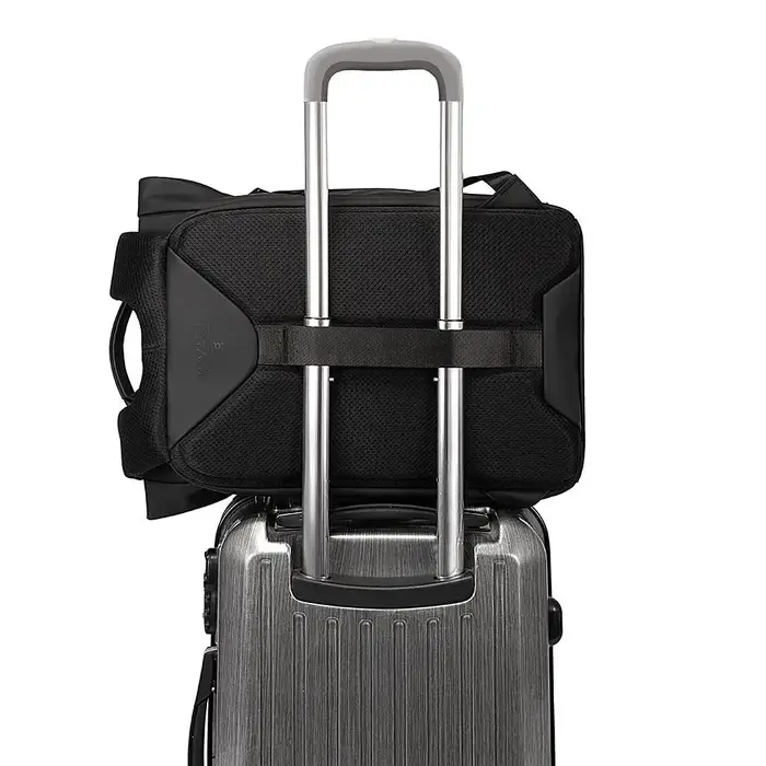 Mochila Bange-Sac de voyage étanche à compartiments multiples pour homme, ordinateur portable, noir,