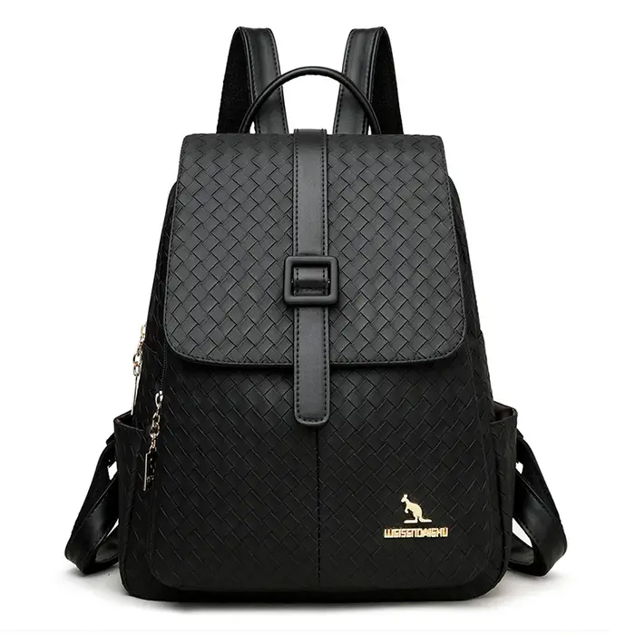Sac à Dos femme voyage grand Sac à Dos en cuir PU Sac à Main cartable Mochila pour filles Sac