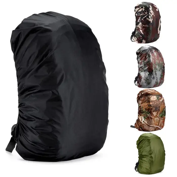 35L/60L Camping en plein air randonnée alpinisme sac à dos sac étanche capuchon de pluie couverture