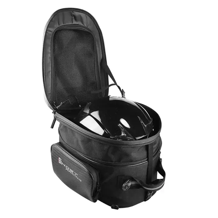 Sac à dos et sacoche arrière multifonctionnels pour moto