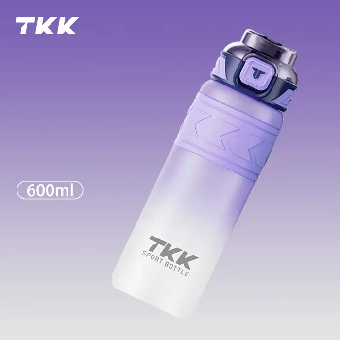 TKK 600/850/1000ml bouteille d'eau de sport Tritan sans BPA Portable anti-fuite en plastique verres