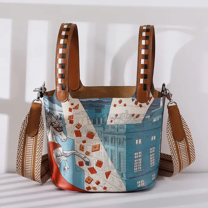 Sac à bandoulière classique de style parisien pour femmes