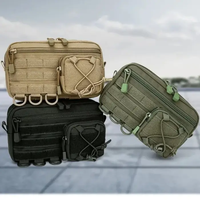 Pochette EDC 1000D, sac organisateur Molle horizontal