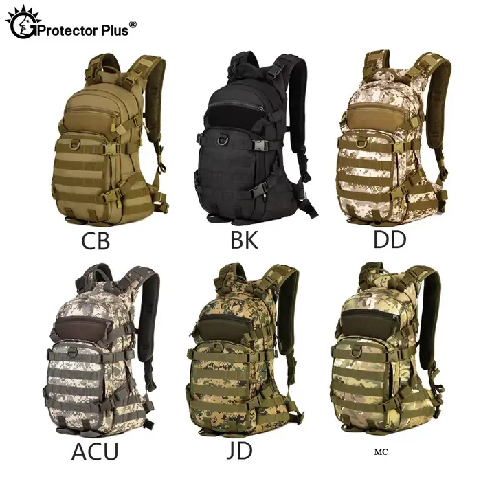 PROTECTOR PLUS sac à dos tactique 25L sac à dos d'équitation étanche de haute qualité randonnée chasse Style sac petit sac à dos
