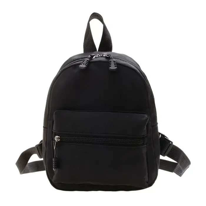 Sac à dos en Nylon Preppy Mini sacs d'école pour filles mignon petit voyage femmes sac à dos imperméable solide sac à dos décontracté sac à dos nouveau