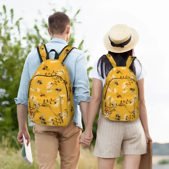 Sac à dos d'école de grande capacité pour hommes et femmes