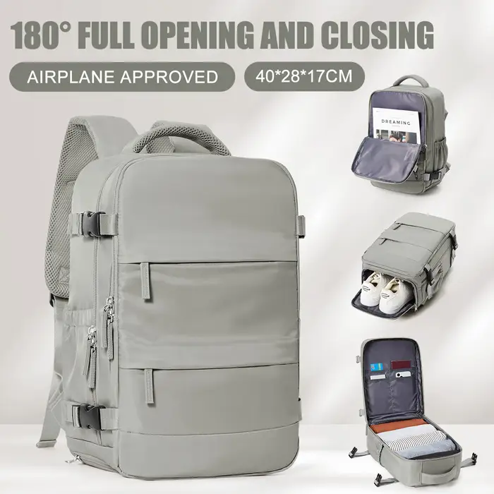 Sac à dos de voyage pour femmes et hommes, bagage à main Ryanair 40x20x25, sac à dos professionnel p