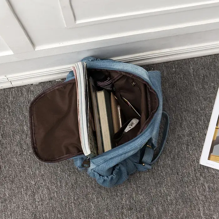 Sac à dos en Denim pour femmes