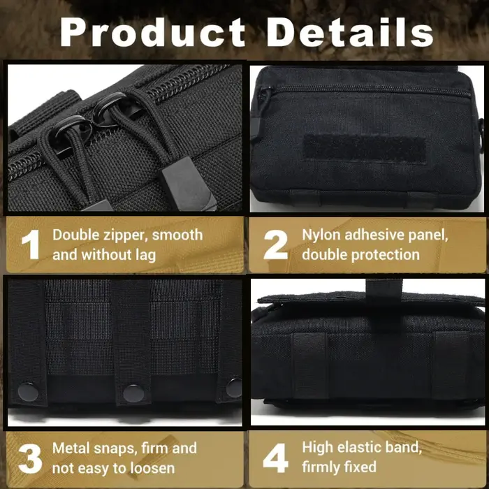 Pochette tactique MOLLE Admin