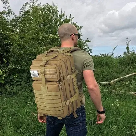 30L/50L 1000D Nylon sac à dos étanche sacs à dos en plein air tactique sport Camping randonnée Trekking pêche chasse sac