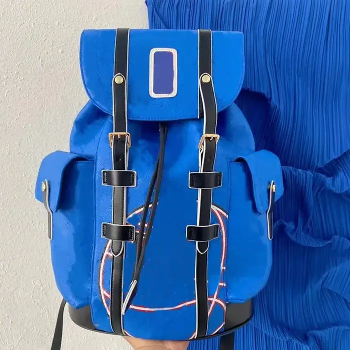 Marque de créateur sacs à dos classiques mode unisexe en cuir