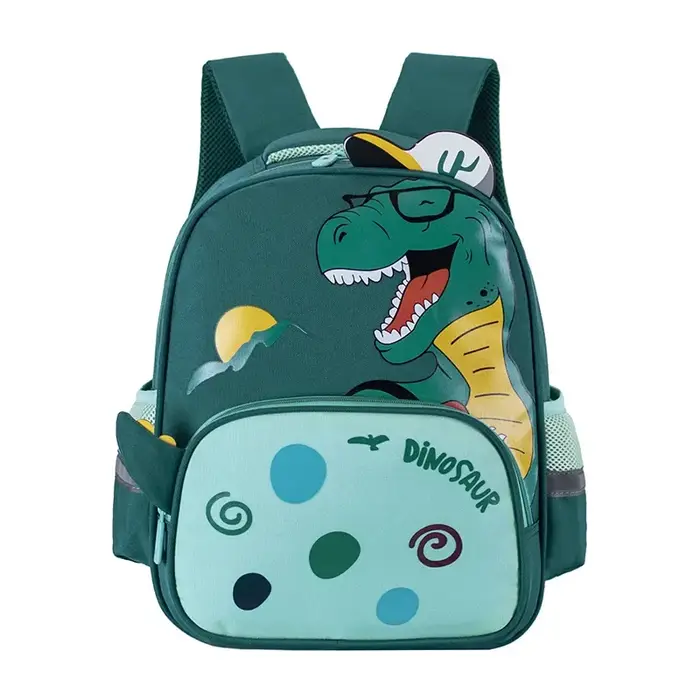 Sac d'école maternelle dessin animé dinosaure bébé garçons sacs à dos pour enfants d'âge préscolaire cartable 2-6 ans