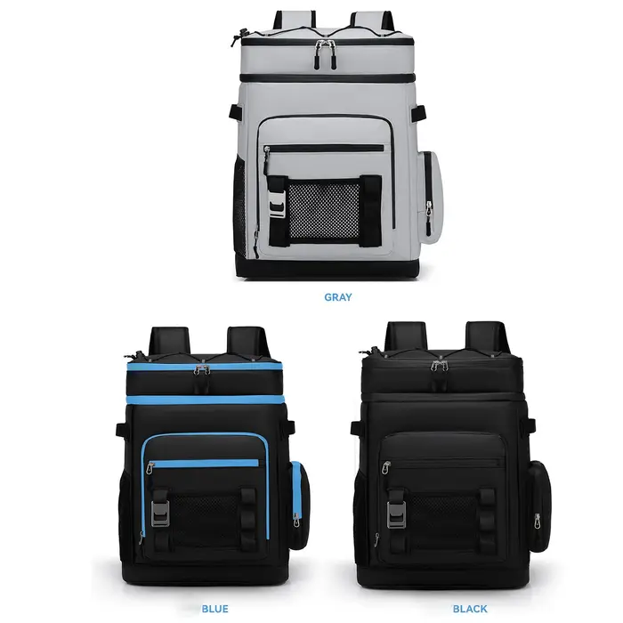 Sac à dos isotherme imperméable et anti-fuite à double bandoulière pour voyage