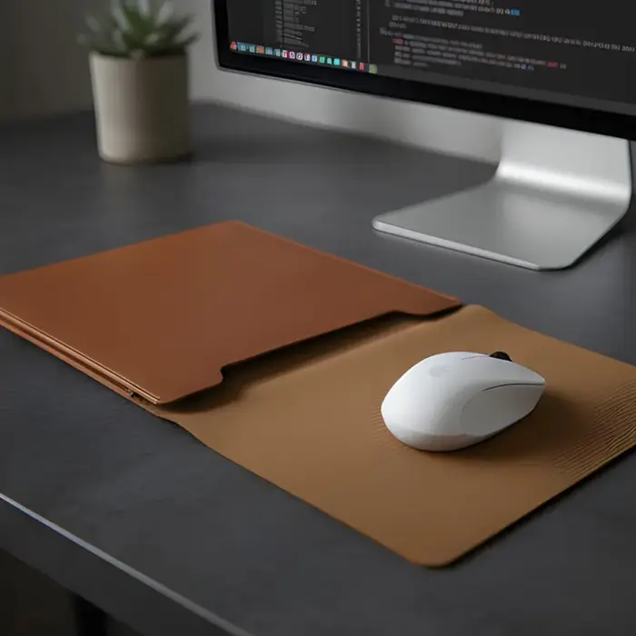 Sac intérieur en cuir pour ordinateur portable 14/16 pouces