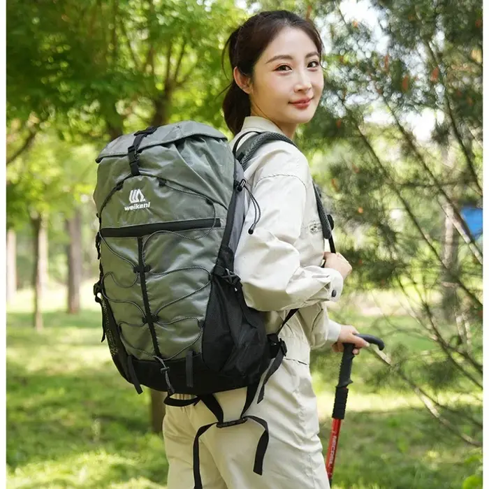 35L Camping sac à dos grand alpinisme randonnée Trekking sacs hydratation court voyage bagages escalade étanche