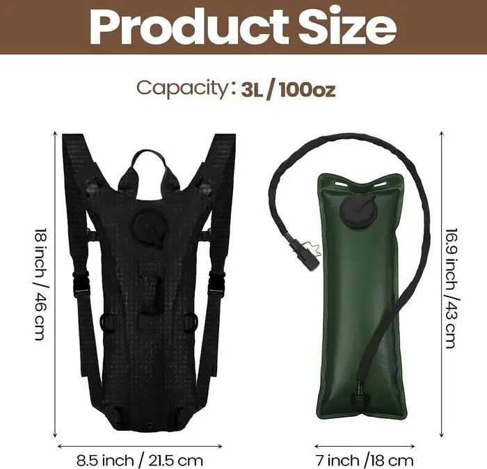Sac à dos d'hydratation de Sport