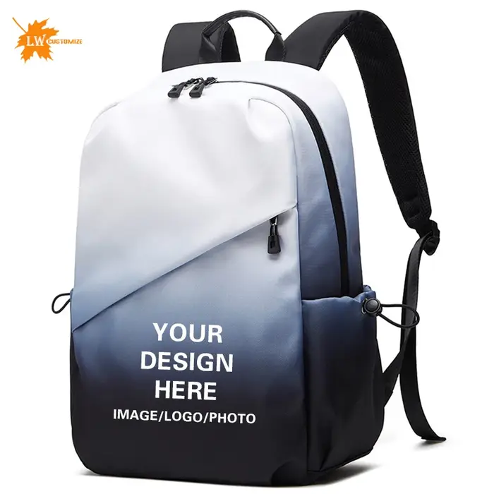 Sac à dos de mode avec Logo sac à dos pour hommes sac à dos pour étudiant du collège et du secondaire sac d'ordinateur