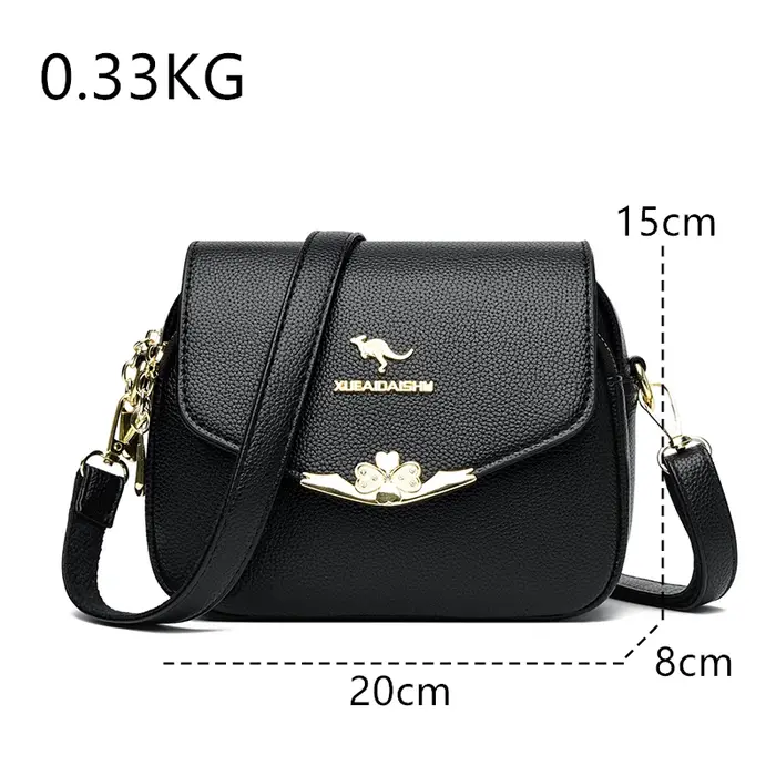 Sac messager en cuir de qualité pour femme