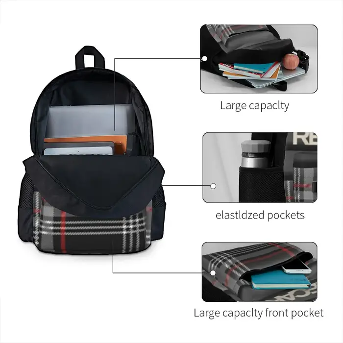 Sac à dos Recaro, sac à dos de grande capacité pour garçons et filles