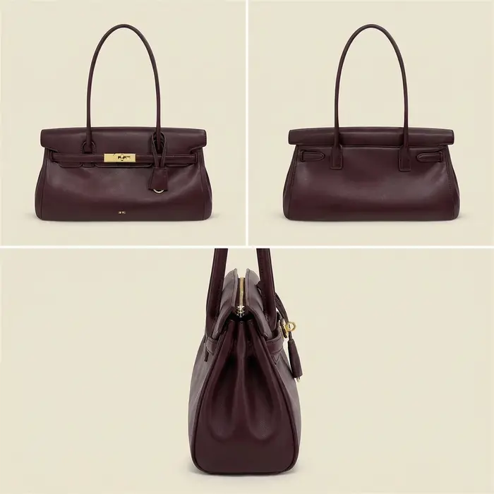Sac sous le bras JW PEI Yara pour femme, sac à main tendance en cuir souple avec boucle de verrouill
