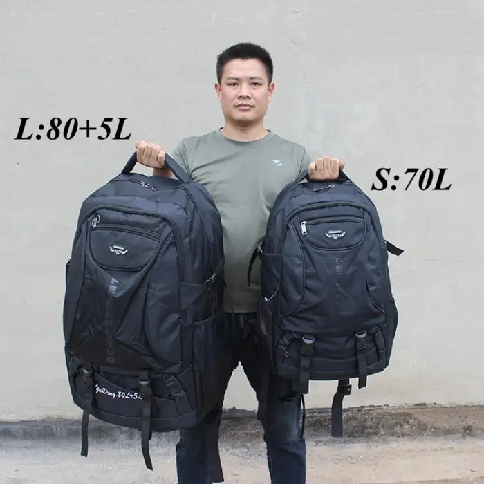 70L 85L sac à dos de randonnée étanche grande capacité sac de sport d'escalade en plein air hommes femmes voyage alpinisme bagages sac à dos
