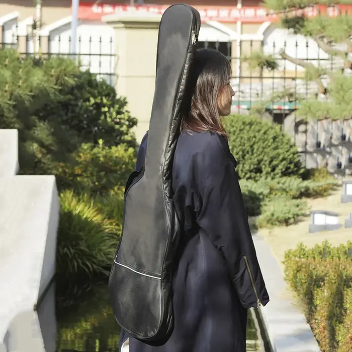 Sac à dos étanche en coton noir