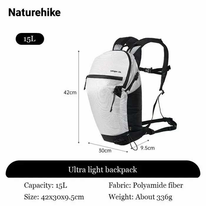 Naturehike – sac à dos 15l pour Camping et randonnée, voyage en plein air, Trekking, Super léger, gr
