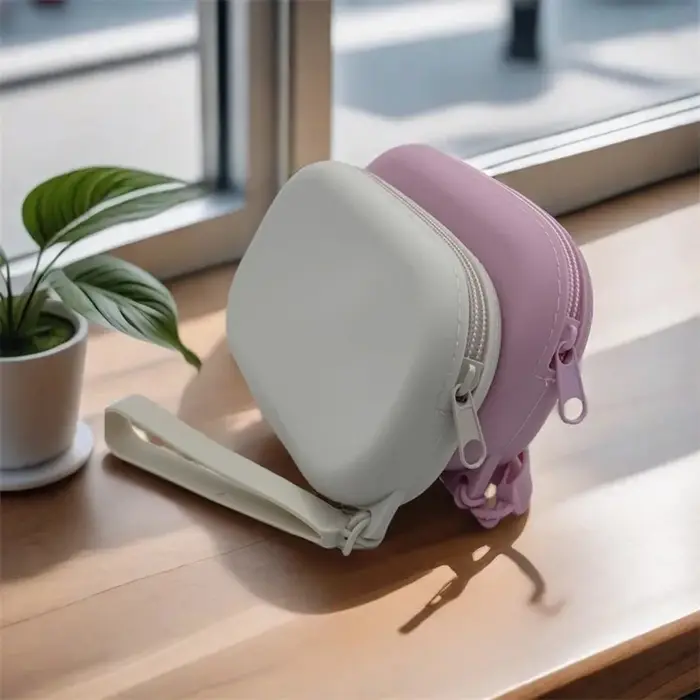 Sac à cosmétiques ovale en Silicone