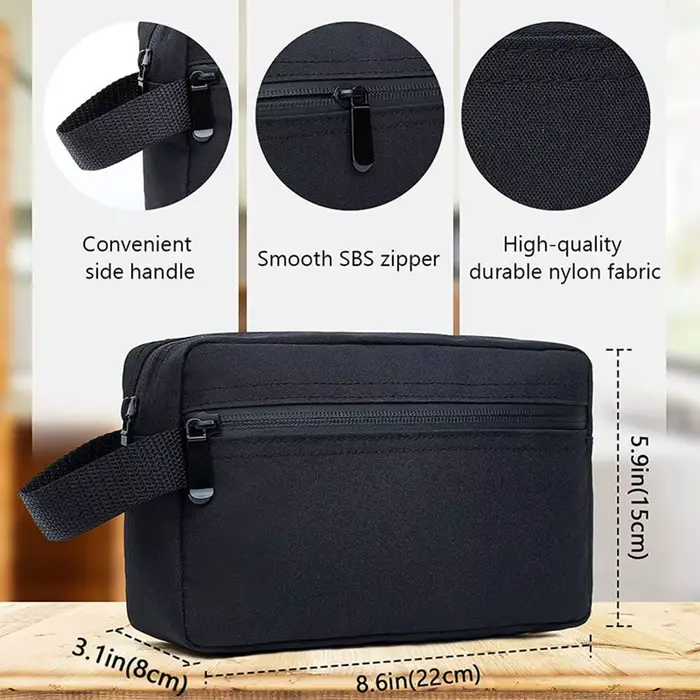 Trousse de toilette de voyage pour hommes et femmes