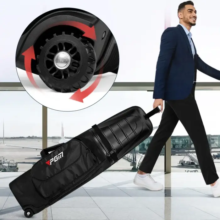 Sac d'aviation de Golf PGM sac de contrôle d'avion à coque rigide pour hommes et femmes avec sac de balle de voyage de