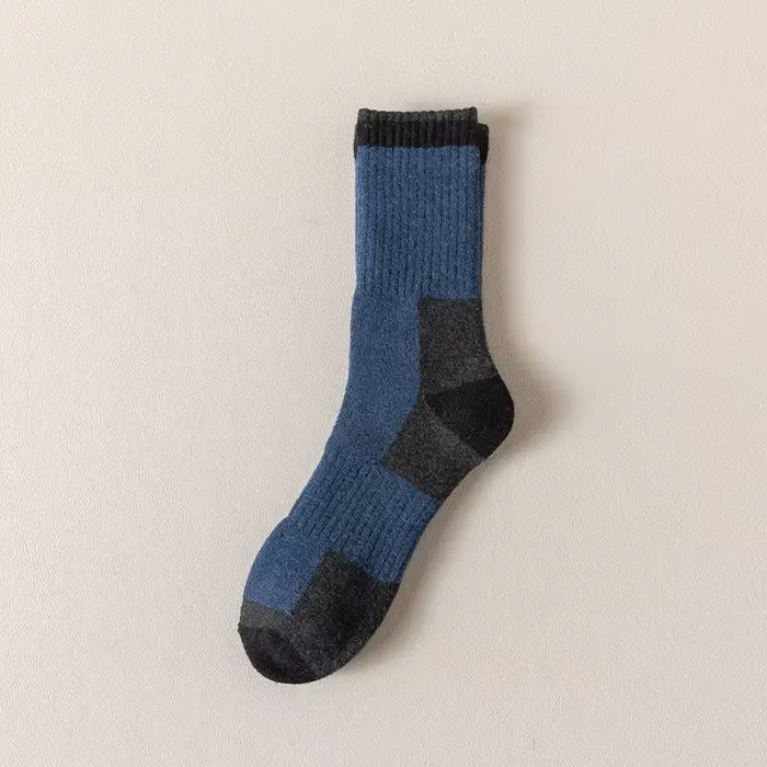 Chaussettes d'hiver en laine mérinos pour hommes et femmes, épaisses, chaudes, évacuant l'humidité,
