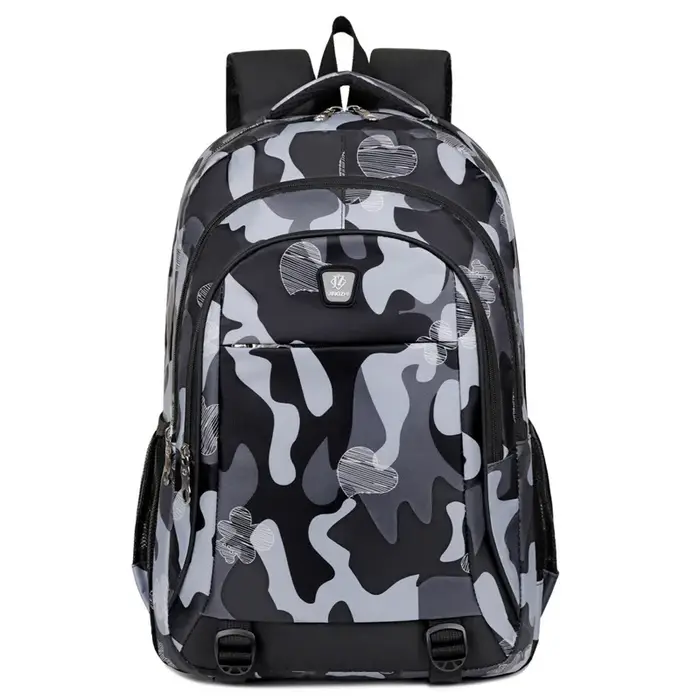 Mode personnalité Camouflage sac à dos décontracté grande capacité collège étudiant sac mode voyage