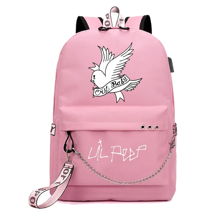 Lil peep sac à dos étudiant mode Fans sacs à dos décontracté Sport sac d'école pour les Fans cadeau
