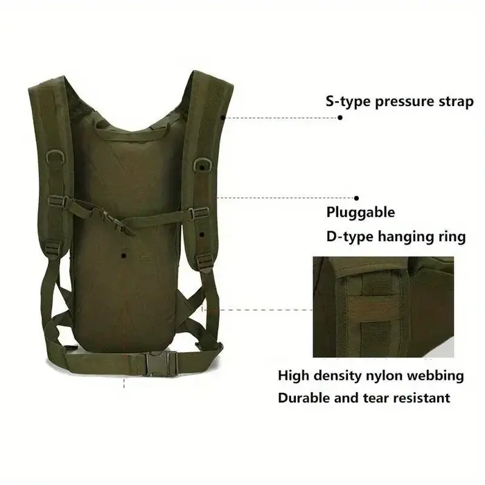 Sac à dos tactique Molle 15l