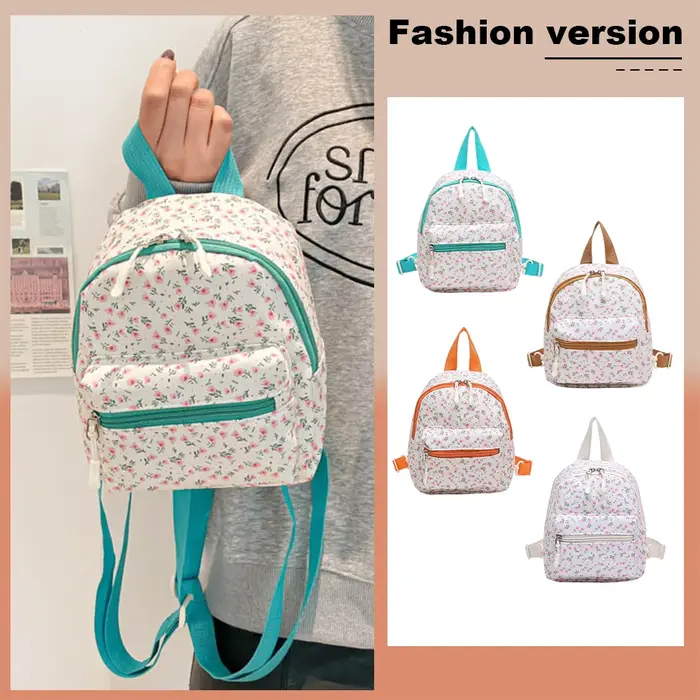 Petit sac à dos floral