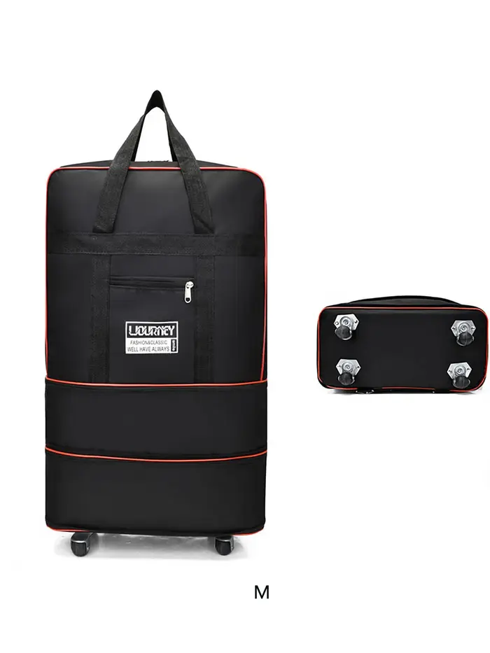 Sac polochon pliable pour les voyages du week-end, sac à bagages de voyage familial, sac de week-end