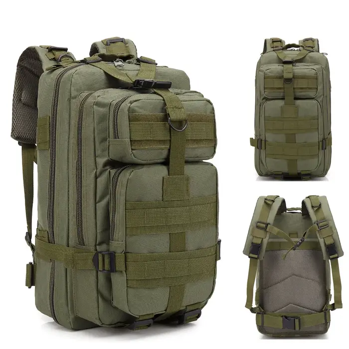Sac à dos tactique 20L-25L en nylon pour la randonnée