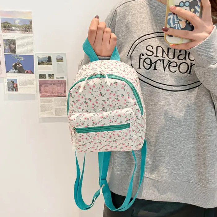 Petit sac à dos floral
