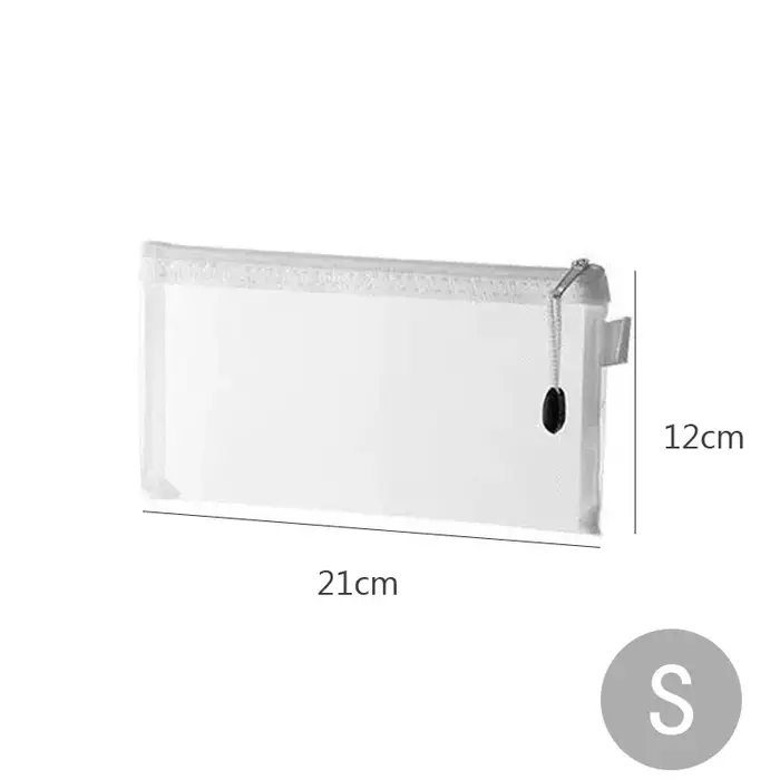 Sac de Rangement à Fermeture Éclair en Maille, Boîte de Rangement Transparente pour Jouets, décennie