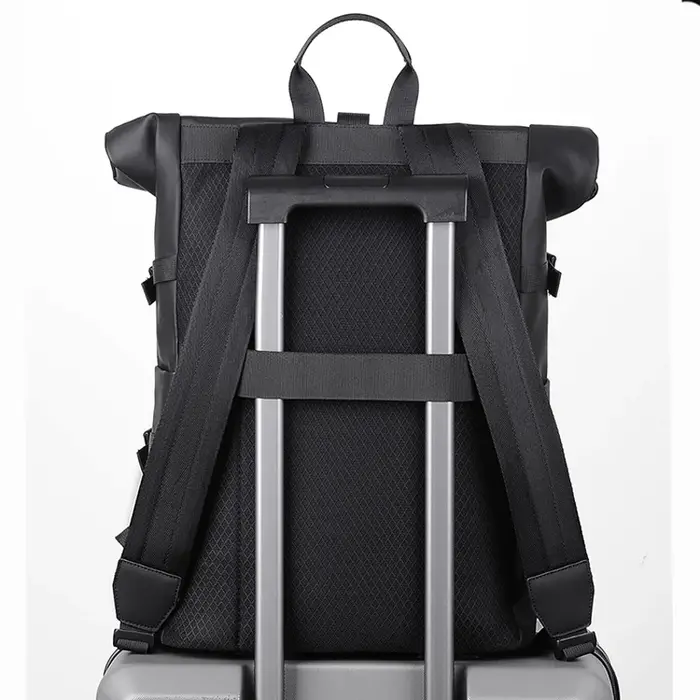 Sac à dos d'extérieur à roulettes étanche pour hommes sac à dos décontracté à la mode Durable sac à dos de voyage de grande capacité