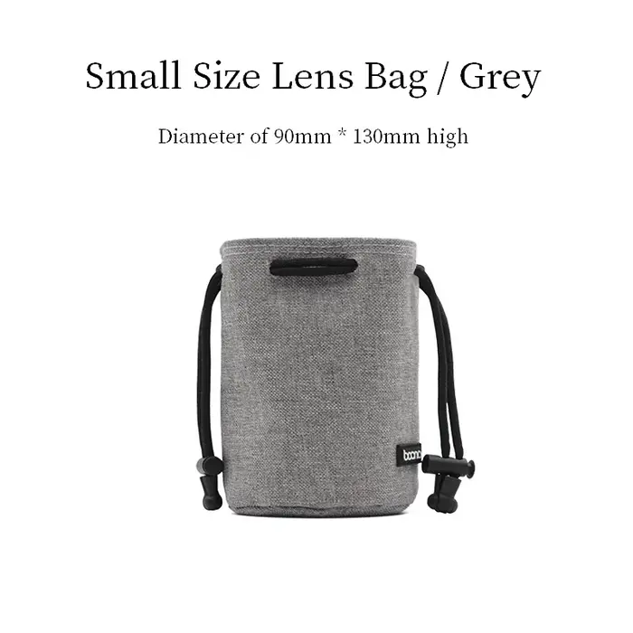 Sac à dos pour appareil photo BOONA, sac pour objectif, pochette à cordon, sac pour appareil photo e