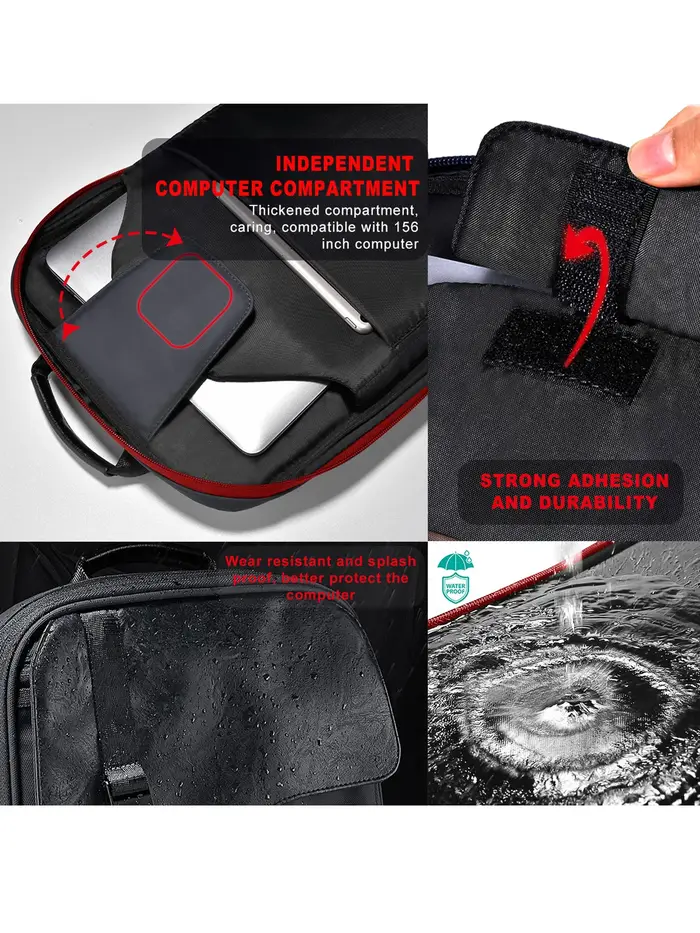 Sac à dos d'affaires mince et extensible pour ordinateur portable, sac à dos de voyage antivol étanc