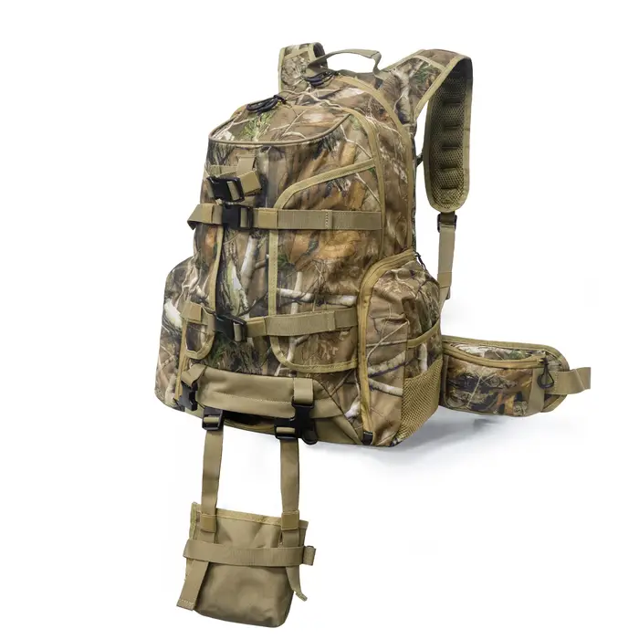 WESTTUNE sac à dos de chasse sac de chasse en plein air avec porte-fusil sac à dos stratégique de Ca
