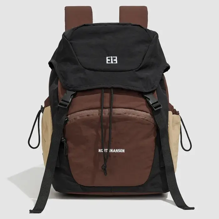 Offre spéciale nouveau sac à dos décontracté à la mode couleur assortie pour les femmes polyvalent l