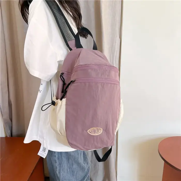 Sac à dos universitaire décontracté pour femme